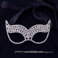 Beautiful fashion jewelry rhinestone kids masquerade party masks, cheap party masks